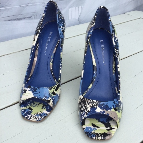 BCBG Multi Color Heels - Picture 2 of 5
